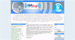 Desktop Screenshot of ispshop.cz